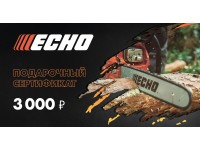 Подарочный сертификат Echo 3000 руб.