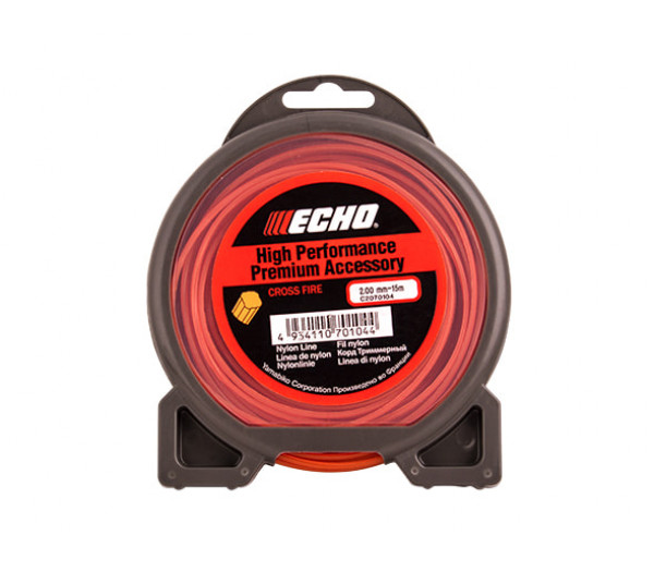 Корд триммерный Echo Cross Fire 2,0 мм* 15 м
