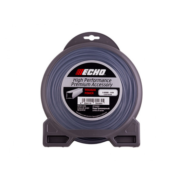 Корд триммерный Echo Titanium Power Line 3.0мм x 44м (квадрат)