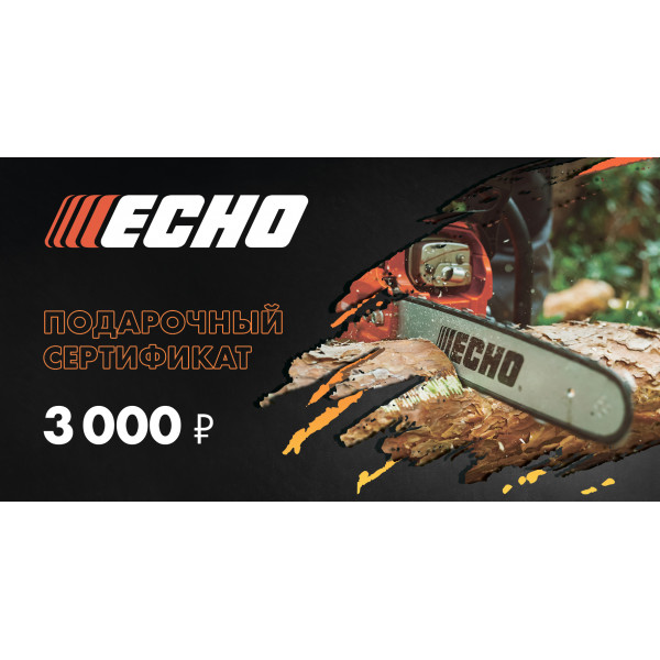 Подарочный сертификат Echo 3000 руб.