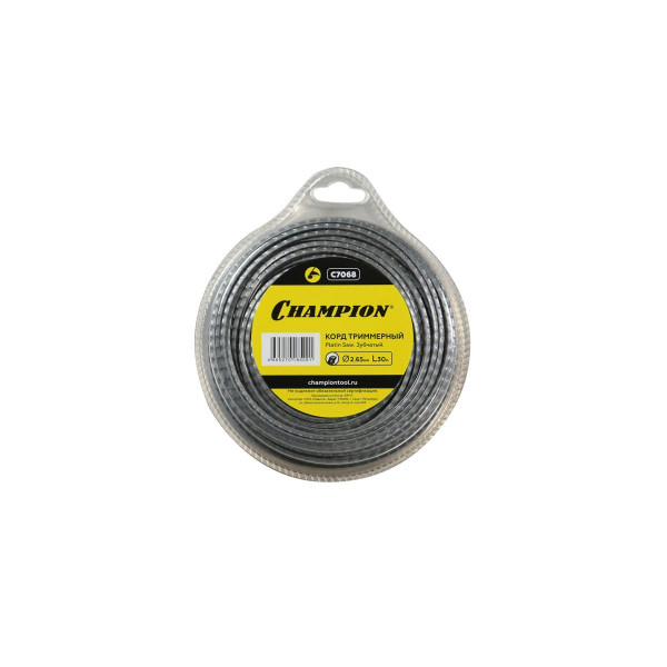 Корд триммерный Champion Alu Twist (2.65 мм; 30 м; зубчатый)