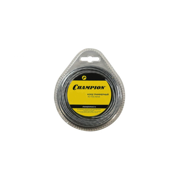Корд триммерный Champion Alu Twist 2.4мм*40м (витой)